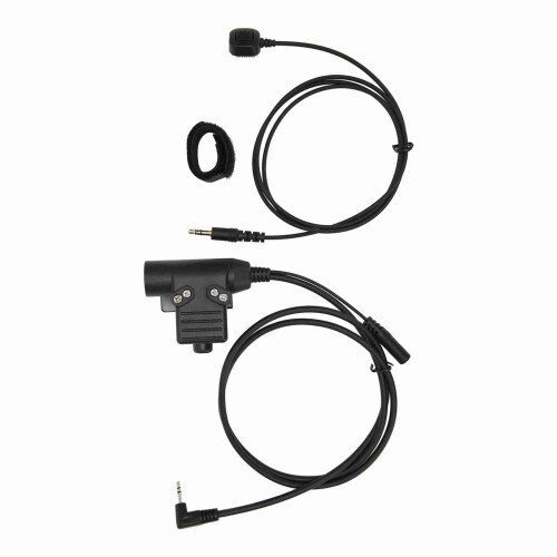 U94 Finger Microphone PTT Adapter 2.5mm Black 1