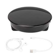 (Neutral English Black 16GB) Mini Voice Activated Recorder AI HD Noise Canceling 8GB Study Work