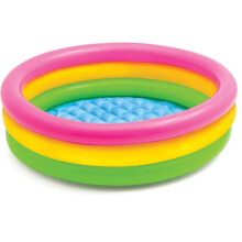 Inflatable Swimming Pool 86x25 Cm, Model A, Above Ground Family Paddling Pool, Ocean Ball Pool, Kids Pool