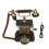 Antique Corded Telephone Rotating Dial with Redial Key 1