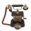 Antique Corded Telephone Rotating Dial with Redial Key 2