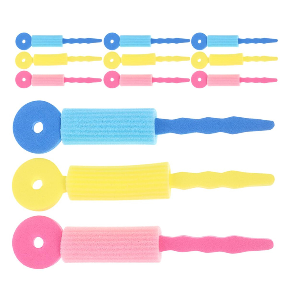 Sponge Hair Rollers 30Pcs Heatless Curling Rods For Long Hair Short To Medium Hair