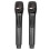 Wireless Mic 1 for 2 Dual Portable Handheld Dynamic Karaoke 2