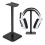 Headphone Stand Detachable Earphone Holder Desktop Black 2
