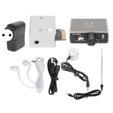 (EU Plug) Professional Dual Probe Pipe Leak Detector 100-240V EU Plug