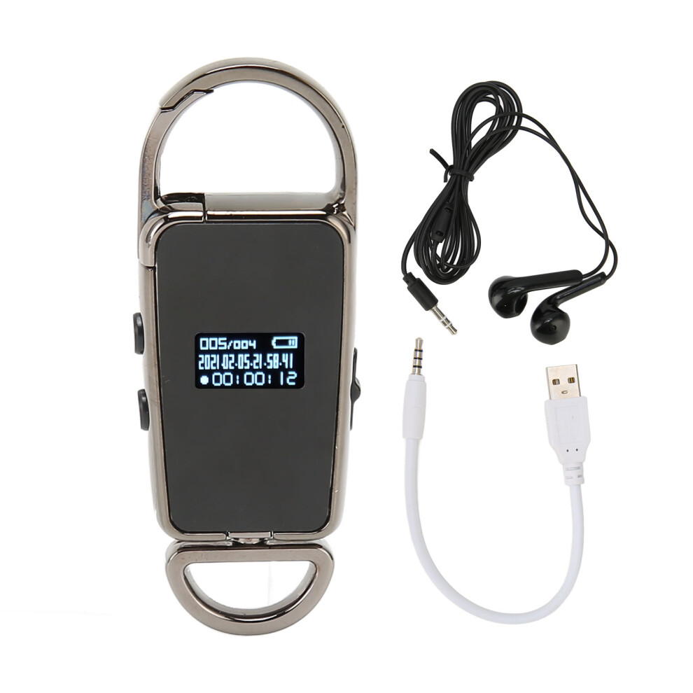 (32GB) Voice Activated Recorder HD Noise Reduction MP3 8GB-image-OPC-PKYV5SQ-NEW