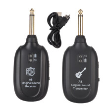 Wireless Guitar System Rechargeable UHF 730MHz 4 Channels