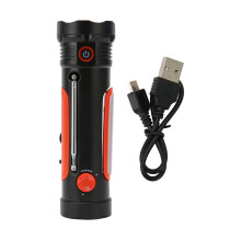 Solar Hand Crank Radio SOS AM FM WB Flashlight 3 Way 2600mAh