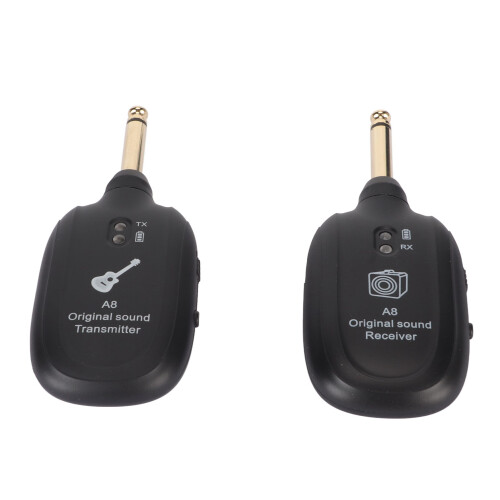 Wireless Guitar System Rechargeable UHF 730MHz 4 Channels 2