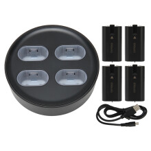 Xbox One Controller Battery Pack Charger 4x800mAh Station