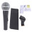Wired Handheld Microphone Professional Moving Coil Noise Reduction 1