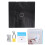 (Black Touch Control) Wireless WiFi Switch RF433 Control Timing Smart Touch Switch 90-250V 1