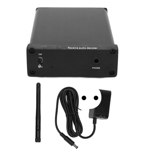 (US Plug) Bluetooth Receiver Decoder 5.1 LDAC AptX HD 100-240V EU Plug