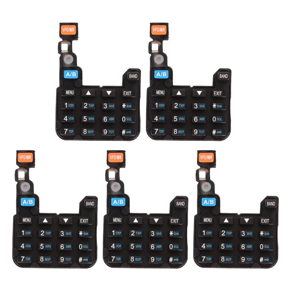 5Pcs Walkie Talkie Numeric Keypad BAOFENG UV5R 5RA 5RC 5RE F8HP 5RX3-image-OPC-PKYV7HC-NEW