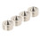 4 Set Speaker Isolation Spike Shockproof Adjustable Feet Steel 3