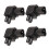 4pcs C6 to C5 Right Angled Power Adapter for UPS PDU Server 1