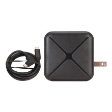 65W USB C GaN Charger 4K 60Hz 3 Ports Foldable for Switch Monitor TV