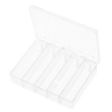 5-Fach Angelköderbox Angelzubehöraufbewahrungsfall Haken & Locken Organizer