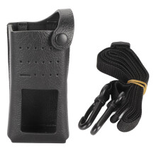 Walkie Talkie Leather Case for Motorola Xir P6620 P6620I DP2600 P6600i
