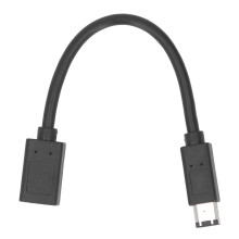 IEEE 1394 Firewire Cable 800Mbps 7.9in Male to Female 6Pin