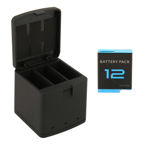 Camera Charger 3 Channel Type C with 1800mAh Battery 1