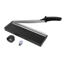 Paper Cutter Manual Heavy-Duty Long Cut Length Slicer Portable Scrapbooking Document Filing