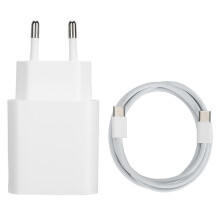 25W PD Type C Wall Charger Fast Charging for iPhone 100-240V
