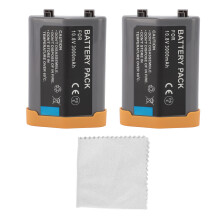 2pcs EN EL18 3000mAh Battery Nikon D4 D4S D5 D6 D850 MB-D12 MB-D17
