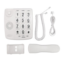Corded Phone Big Button Hands-Free Speed Dial Seniors