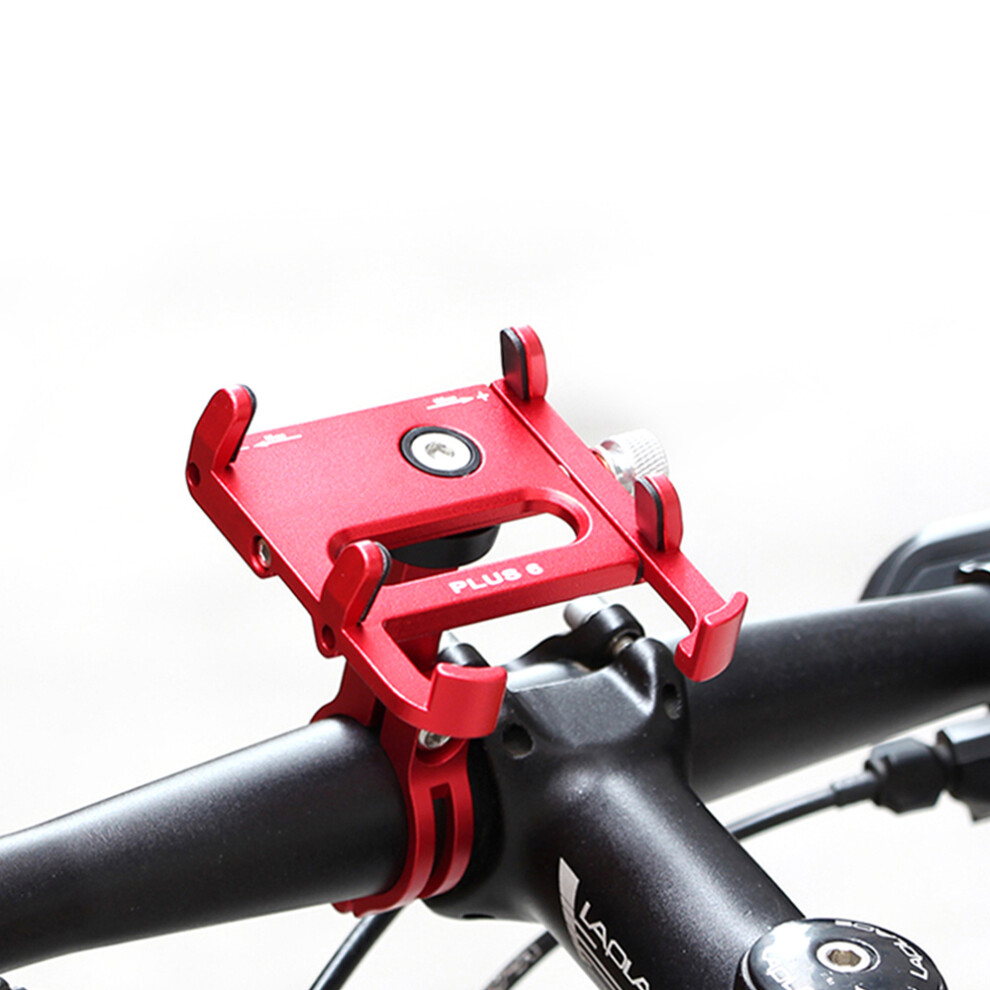 Bike Handlebar Phone Mount Aluminium 360 Rotatable & Length Adjustable Clip 9471352424096