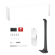 (Black) Wall Mount Bracket for Slim Pro Game Console Iron Stand Black