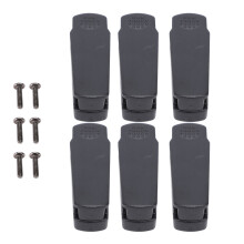 6Pcs 2 Way Radio Belt Clip Replacement