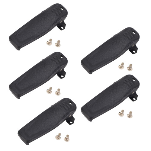 5PCS Intercom Belt Clips Replacement for Hytera TC-320