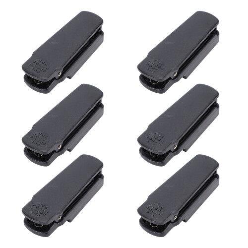 6Pcs 2 Way Radio Belt Clip Replacement 2