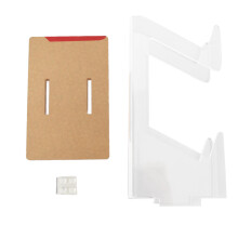 2-Tier Acrylic Game Controller Holder Universal Desktop Stand