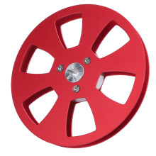 (Black) 1/4 5in Empty Tape Reel Aluminum Alloy for ReVox Red