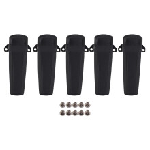 5pcs Radio Belt Clip Replacement with Screws for Hytera