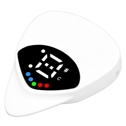 Guitar Pick Tuner LED Light 12 Tone Electronic Tuner 1