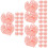 150 Pcs Chocolate Wrappers Candy Packaging Hollow-Out 6