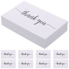 150Pcs Multi-Function Thank You Cards Coated Paper For
