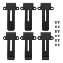 6pcs Radio Belt Clip Replacement Metal for Linton LT-6100