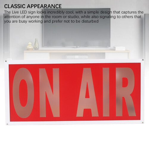 ON AIR LED Sign USB Remote 12 Colors Wall Mountable 1