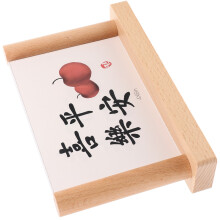 5Pcs Wooden Picture Frame Photo Display Board Sign Stand