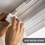 10Pcs Plastic Curtain Track Connectors For Ceiling And Window Rails 8