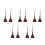 10 Pcs Mini Handheld Broom With Ergonomic Handle For Desk Cleaning 5