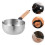 1Pc Practical Milk Pan Non-Stick Heating Pot Creative Sauce Pan 4