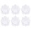 6 Pcs Tea Light Holder Lights Holders Candlestick Clear Tealight 1