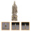 2Pcs Crafted Brass Statue and Office Table Decoration 11