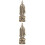 2Pcs Crafted Brass Statue and Office Table Decoration 7