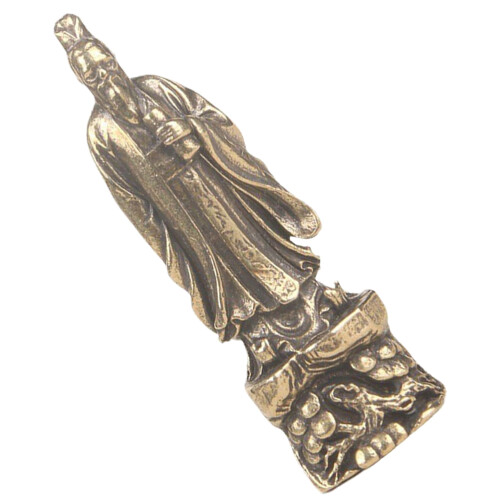 2Pcs Crafted Brass Statue and Office Table Decoration 2